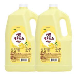 퐁퐁 레몬식초 주방세제 3L 2개