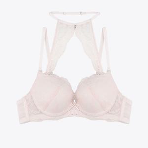 [섹시쿠키]LOVELY PEARL 라이트핑크 젤패드 풀컵 브라 SCWBA201