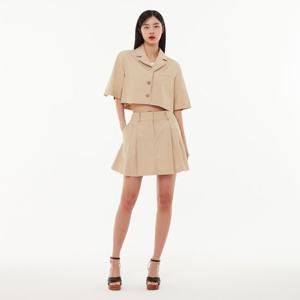 [랩][made by LAP] 면 플리츠 스커트 AP2WS563