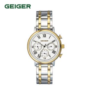 가이거(GEIGER) 남성 멀티펑션 메탈 워치 GE1268GCB