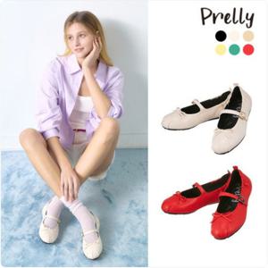 [나인웨스트(슈즈)]메리제인 리본 플랫 PY011K  6종