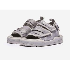 [장기재고-변색] 뉴발란스 카라반 JQS 쿠셔닝 샌들 그레이 SD3205GGY