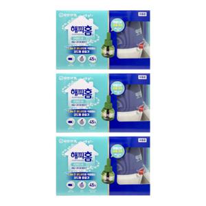 해피홈 리퀴드 코드형 훈증기+리필45일 3개