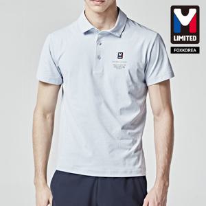 엠리밋 남성 반팔 카라 티셔츠 씨그레이 - LGTST22315