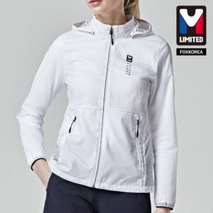 엠리밋 여성 논스판 바람막이 화이트 - LGTSJ21210