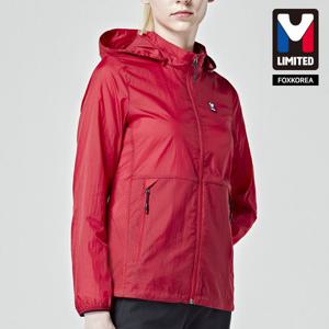 엠리밋 여성 논스판 바람막이 레드 - LGTSJ21280