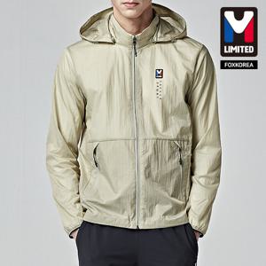 엠리밋 남성 논스판 바람막이 베이지 - LGTSJ21130