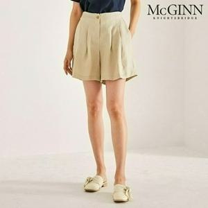 린넨 핀턱 숏팬츠_MI2M1PT7190