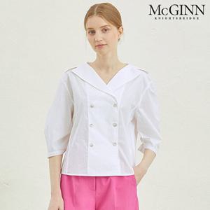 더블버튼 마린 블라우스_MI3M1BL5230