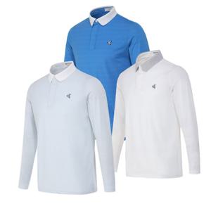 김영주 남성 면혼방 심플 카라 긴팔폴로티 KS21SM-04