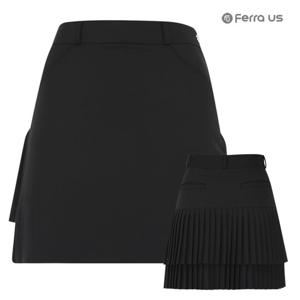 페라어스 여성 이단 뒷주름 골프치마 ASM3BU4235