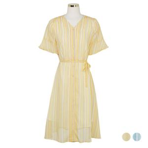 [클라비스]스트라이프 원피스(CVOWA3703M)