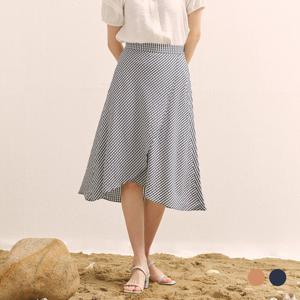 [클라비스]체크 훌 스커트(CVWHA3701M)