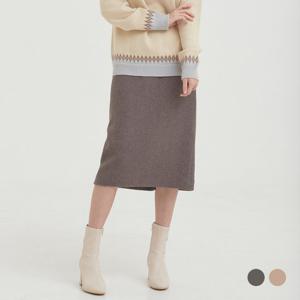 [클라비스]니트소재 H 스커트(CVWHA4V02M)