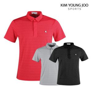 보스케 남성 반팔 카라셔츠 LB1M416