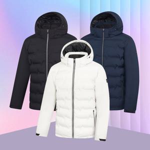 콜핑 남자 튜브 구스다운 후드 헤비 패딩 점퍼