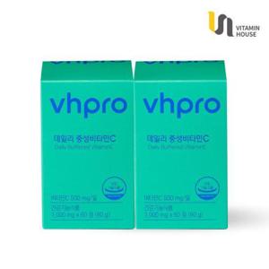 비타민하우스 데일리 속편한 중성비타민C 2병 (4개월분)