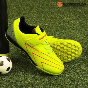 [페이퍼플레인키즈]PK7306 주니어 축구화 키즈 풋살화 아동 어린이 유소년 여성 아동용 여자 끈없는 찍