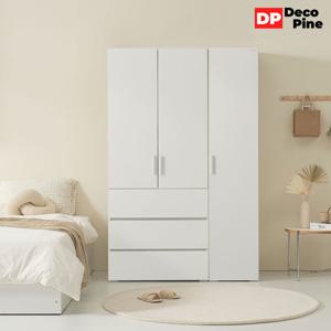 데코파인 루스 1200 E세트 옷장 3단 서랍형 학생 작은방