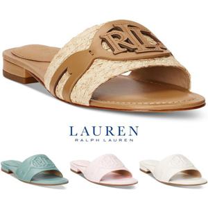 폴로 랄프로렌 17378256 여자 Alegra 슬라이드 샌들
