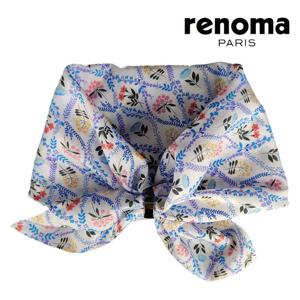 [레노마(손수건)]꽃패턴 나염 손수건 RFL9202