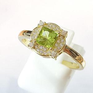 [블루케이] 하이퀄 페리도트원석 반지240413-08탄생석