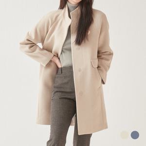 [클라비스]하이넥 솔리드 코트(CVJHA4V11M)