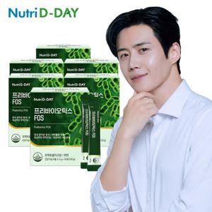 뉴트리디데이 프리바이오틱스 FOS 유산균 6박스 총180포