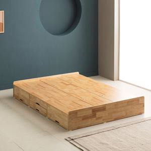 마리메종 우보 원목수납침대 퀸Q 프레임 매트별도_착불