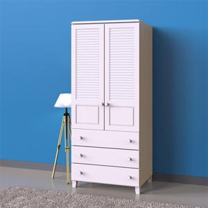 (착불)우아미가구 디에프 갤러리 시스템장 3단서랍 옷장 800