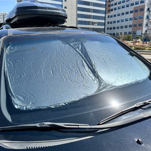 자외선차단 앞유리 차량용 햇빛가리개 찍찍이고정 가림막 자동차햇빛가리개 OCA-SSHD2