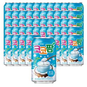 해태음료 코코팜 화이트 요구르트 340ml 48개