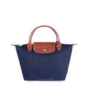 롱샴백 토트 르플리아쥬 스몰 1621089P68 오리지널 네이비