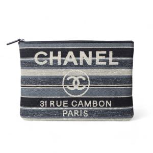 (명품) 샤넬 도빌 트위드 클러치 라지32404 1