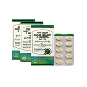 [뉴오리진] 메밀유래 멀티비타민&미네랄(30일분) 3개입