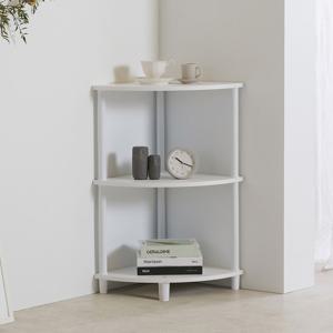 로쏘가구 코널 3단 코너 선반 장식장