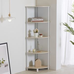 로쏘가구 코널 5단 코너 선반 장식장