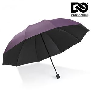 [도토로]덴우니스 UV차단 대형 원터치 우산(퍼플)/암막 우양산
