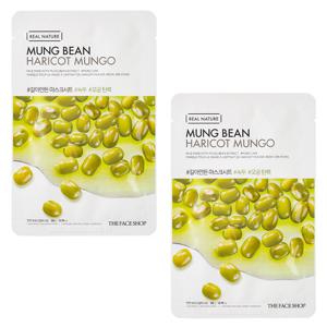 [더블구성]  더페이스샵 갈아만든 녹두 마스크시트 20g