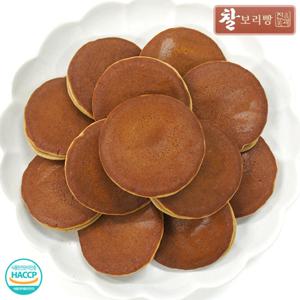 [보리가득] 국내산찰보리팥 찰보리빵 50개