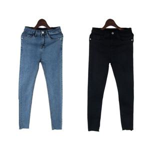 청바지 기본 스키니진 왕 스판바지 하이웨스트 군살정리팬츠