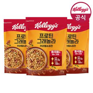 켈로그 카라멜 피칸 딜라이트 350gx3개