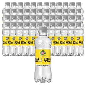 [코카콜라] 코카콜라음료 캐나다드라이 토닉워터 300ml 48개