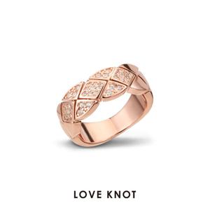 [러브넛] 14K 샤인 퀸 로즈 반지plated RB-1122-P