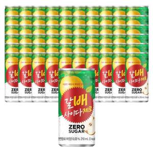 [해태제과] 해태음료 갈배 사이다 제로 210ml 60개