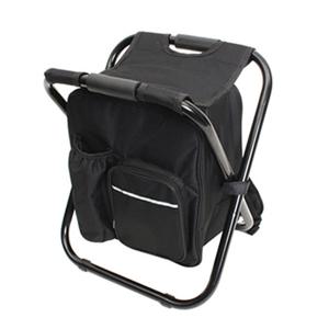 싸파 신개념 접이식 배낭 의자 블랙 낚시 캠핑 쿨러백