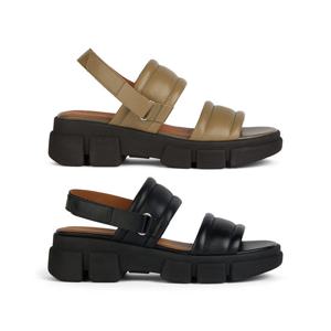 [제옥스(여성화)]여성샌들 리스보나 W1D5PSA4M(블랙/카키)2종 택1