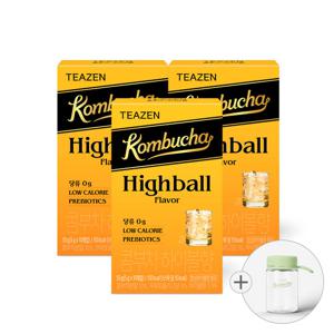 티젠 콤부차 하이볼향 10스틱 X 3박스 (보틀 포함)