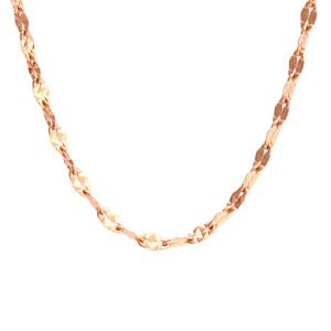 [비앤비골드] 14K 심플 5푼 큐브레드 체인목걸이 NPN25322