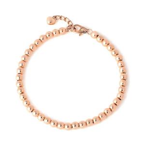 [비앤비골드] 14K 통통하트 4.0mm 볼체인 팔찌 PNB27364